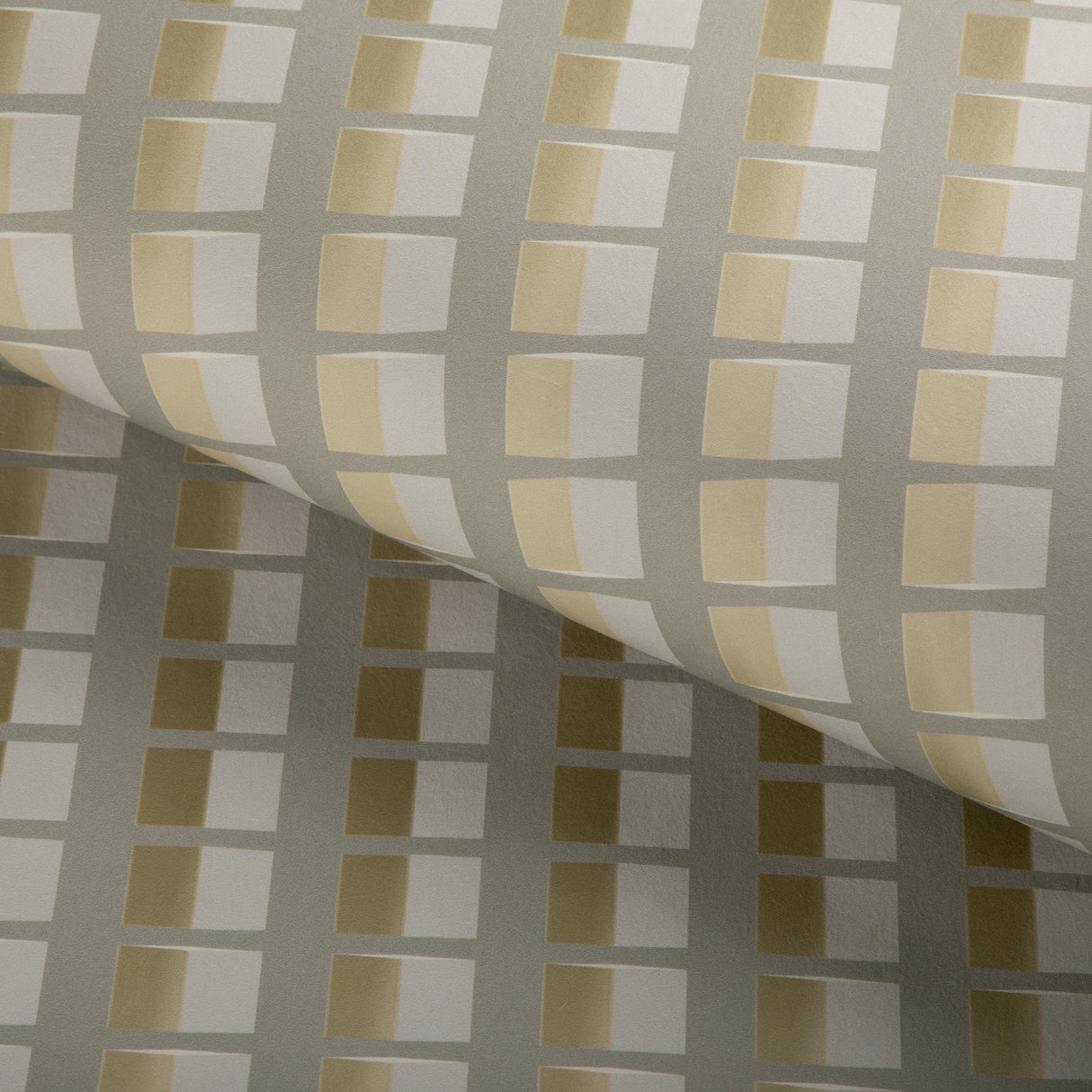 Lee Jofa REFRAKT PAPER COPPER Wallpaper