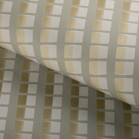 Lee Jofa REFRAKT PAPER COPPER Wallpaper