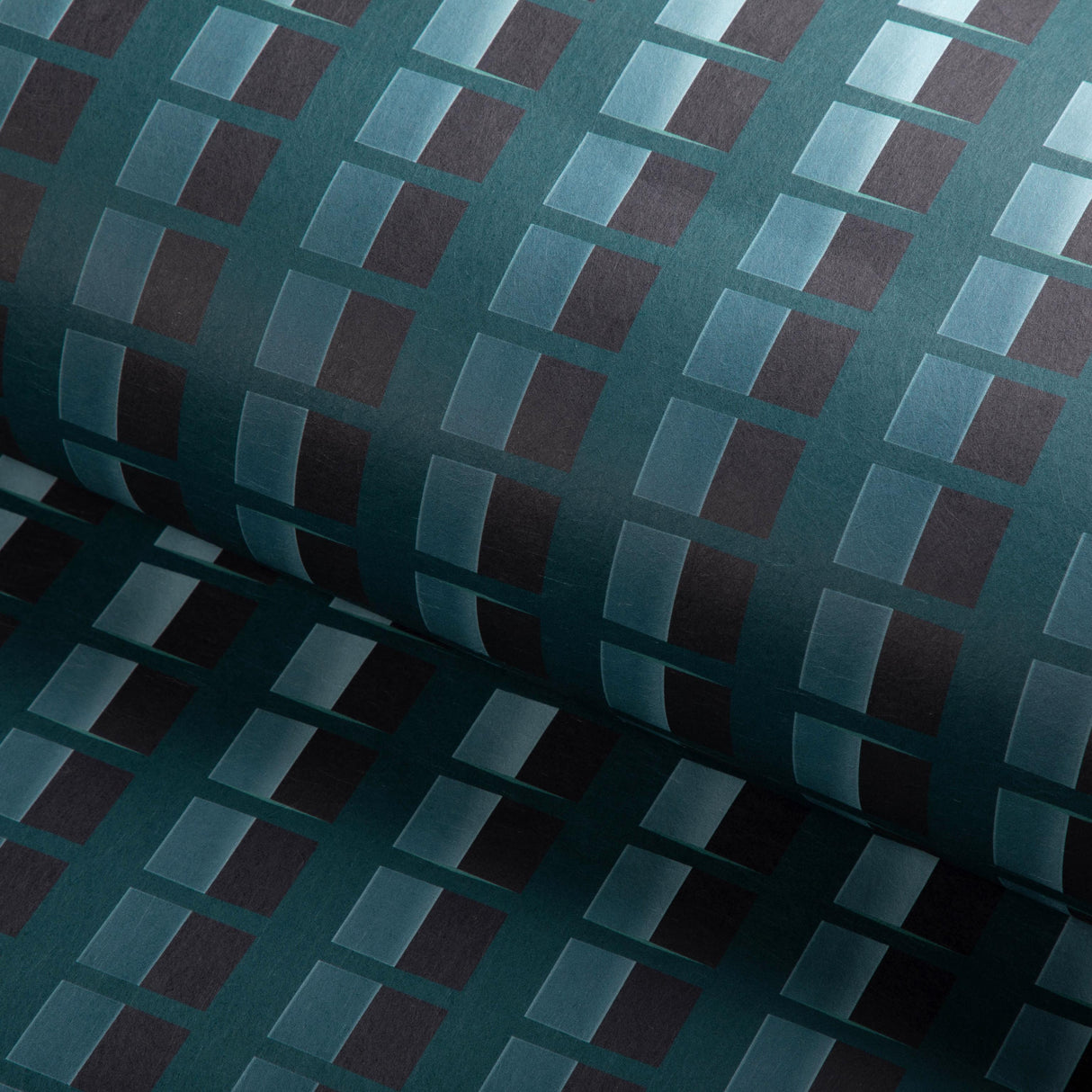 Lee Jofa REFRAKT PAPER PEACOCK Wallpaper