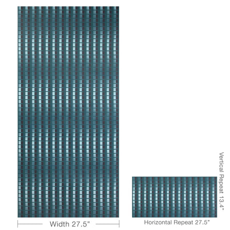 Lee Jofa REFRAKT PAPER PEACOCK Wallpaper