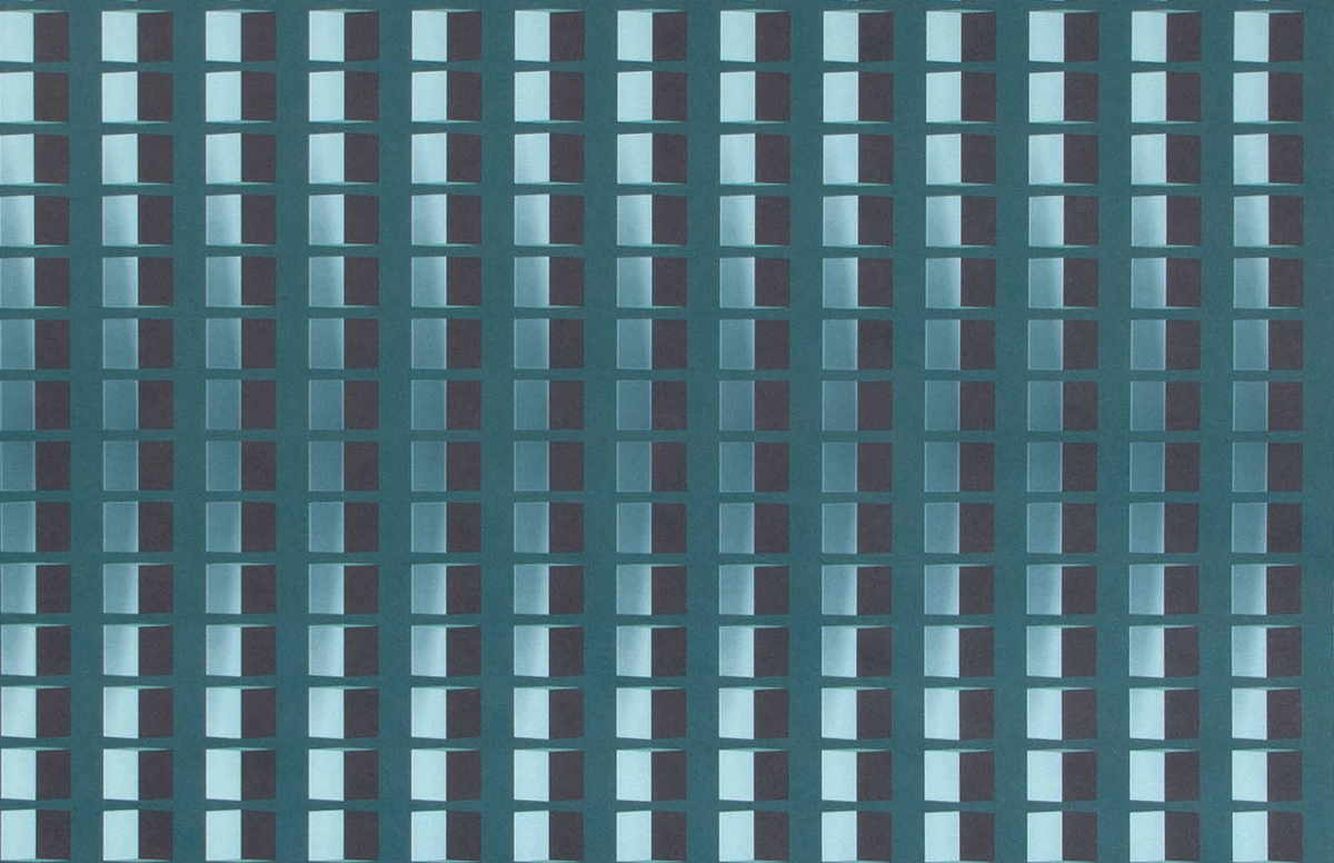 Lee Jofa REFRAKT PAPER PEACOCK Wallpaper
