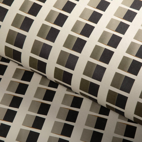Lee Jofa REFRAKT PAPER OBSIDIAN Wallpaper