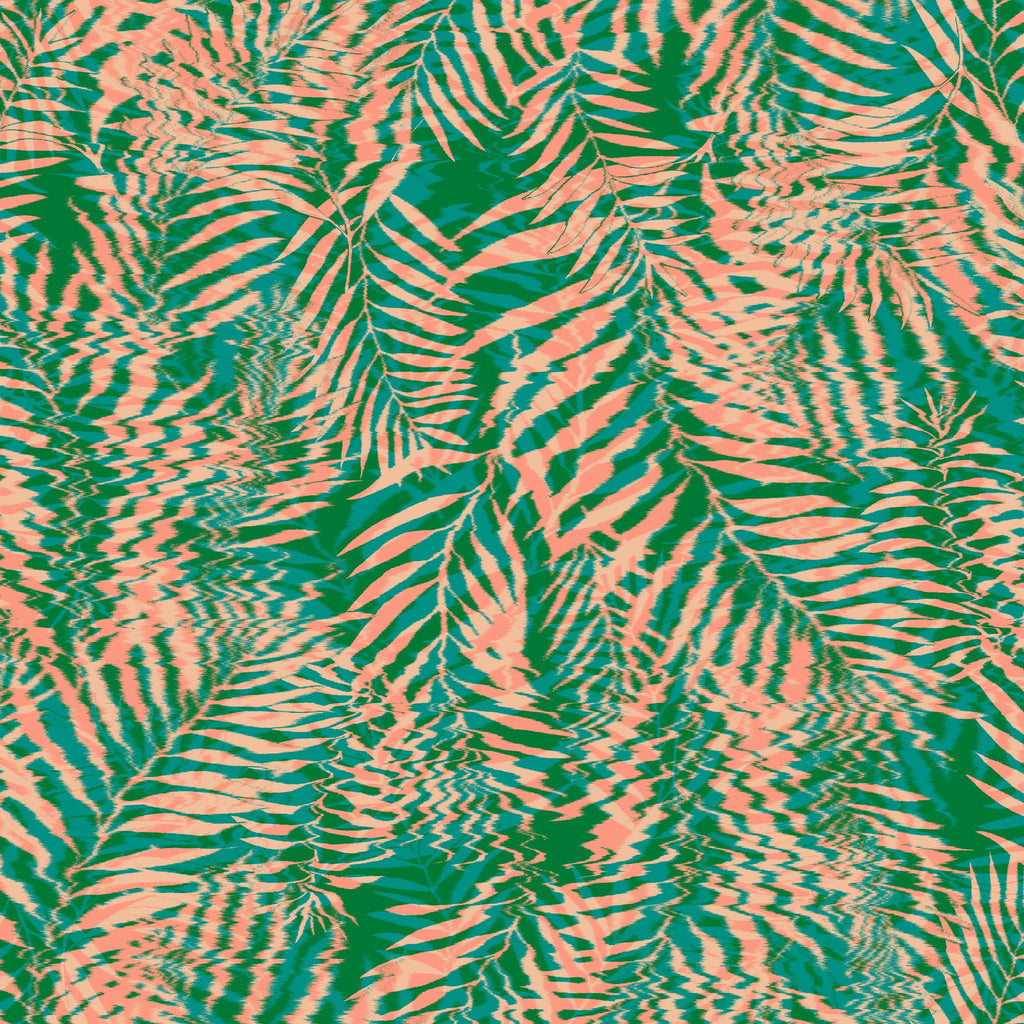 Poppy Print Studio Hazy Palm Reef Wallpaper