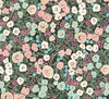 Brewster Home Fashions Flora Ditsy Pink Garden Wallpaper