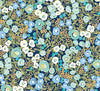 Brewster Home Fashions Flora Ditsy Blue Garden Wallpaper