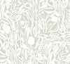 Brewster Home Fashions Verdure Stone Painted Botanical Wallpaper