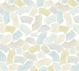 Brewster Home Fashions Elements Light Yellow Scribbled Arches Wallpaper