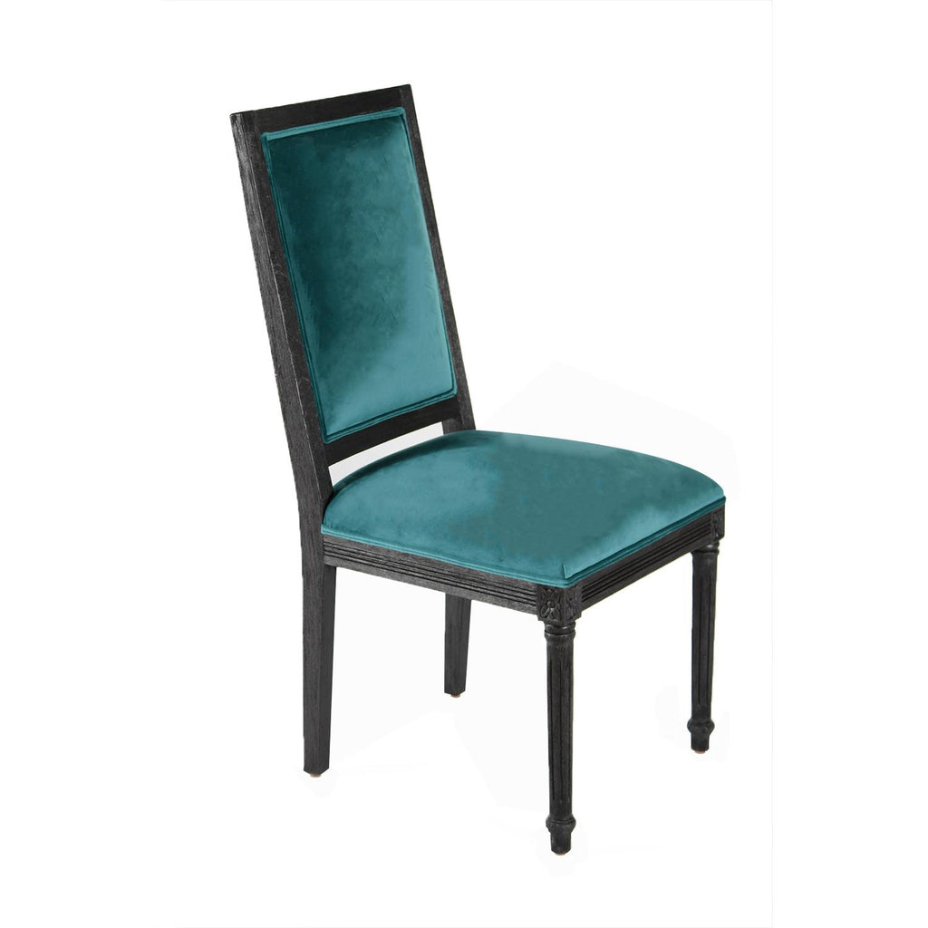 Peninsula Home Dining Chair French, Charcoal-Banks Lagoon