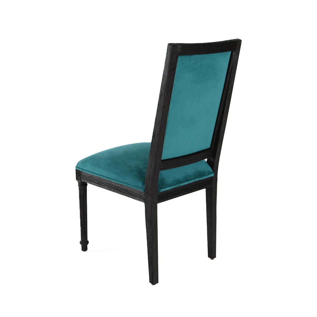 Peninsula Home Dining Chair French, Charcoal-Banks Lagoon