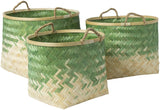 Surya Forrestburg FGT-006 14"H x 19"W x 17"D, 13"H x 17"W x 15"D, 11"H x 15"W x 13"D Decorative Accent