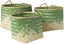 Surya Forrestburg FGT-006 14"H x 19"W x 17"D, 13"H x 17"W x 15"D, 11"H x 15"W x 13"D Decorative Accent