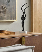 Surya Hakawai WAH-001 16"H x 6"W x 6"D Decorative Sculpture