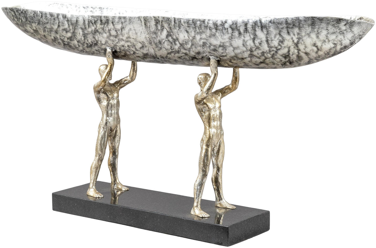 Surya Homo sapiens HOS-002 12"H x 25"W x 4"D Decorative Accent
