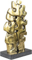 Surya Vines NVI-001 Gold 12"H x 6"W x 4"D Decorative Accent