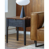 Surya Anello ALLO-001 Black Brown 24"H x 22"W x 18"D Furniture