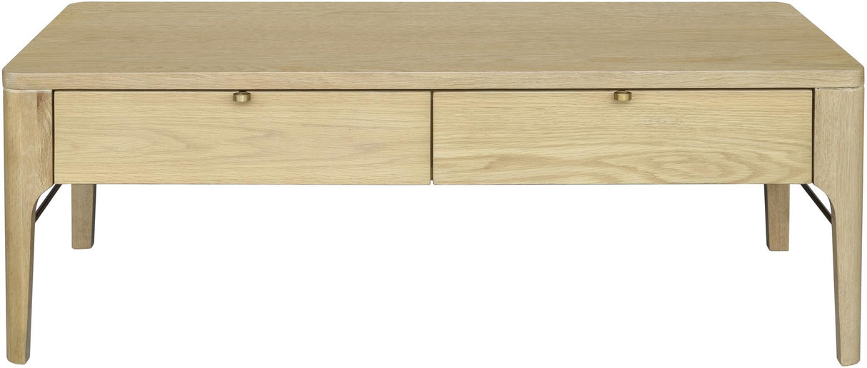 Surya Anello ALLO-006 17"H x 48"W x 24"D Coffee Table