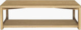 Surya Callister CLSR-004 16"H x 52"W x 26"D Accent Table