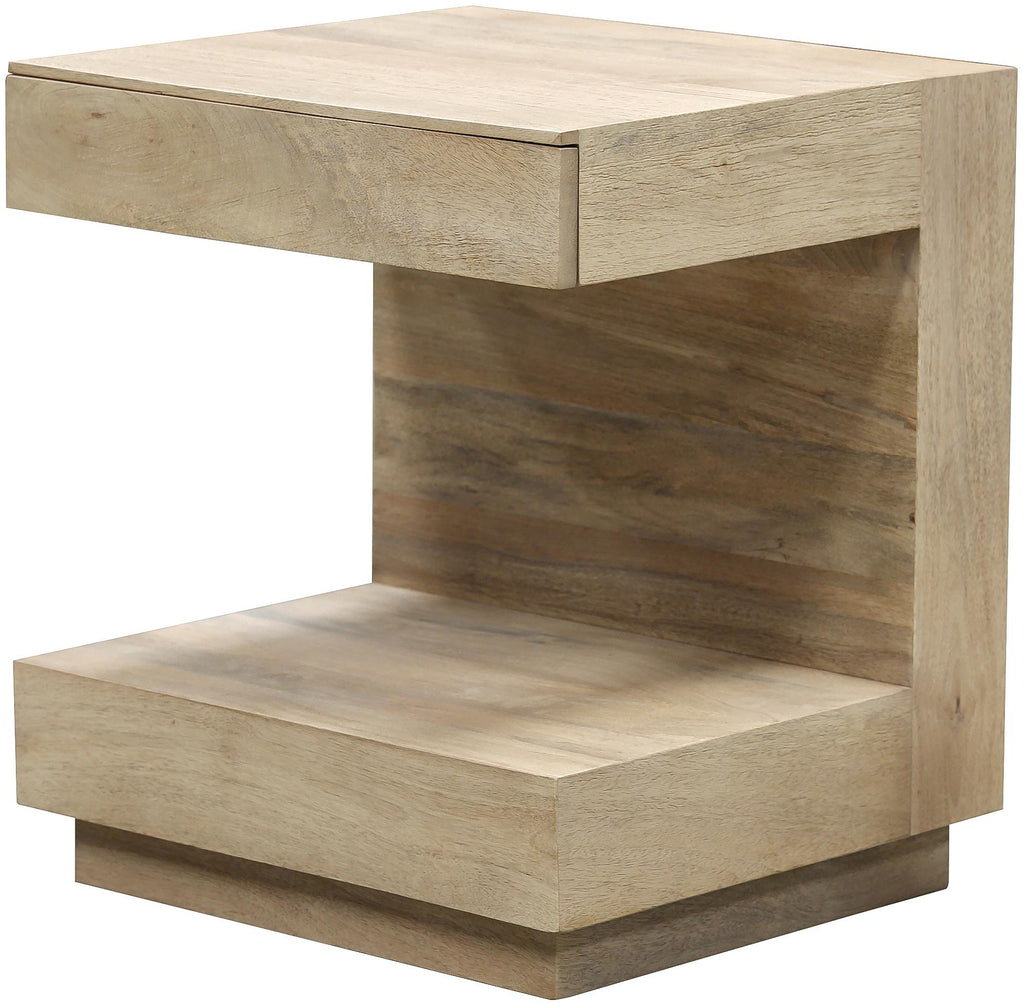 Surya Coburn CBRN-001 Wood 20"H x 18"W x 16"D Furniture