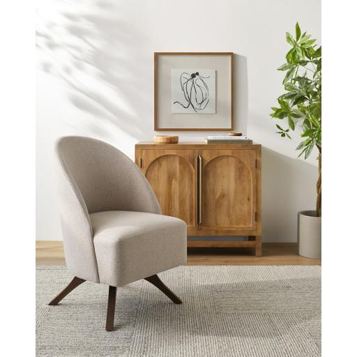 Surya Coda ADC-002 35"H x 24"W x 26"D Accent and Lounge Chairs