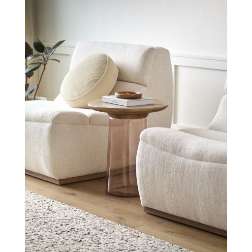 Surya Colwyn CWN-001 Dark Brown Rust 21"H x 18"W x 18"D Furniture