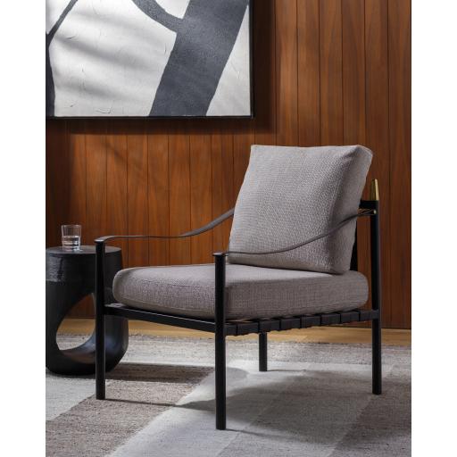 Surya Frank FRK-001 30"H x 27"W x 31"D Accent and Lounge Chairs
