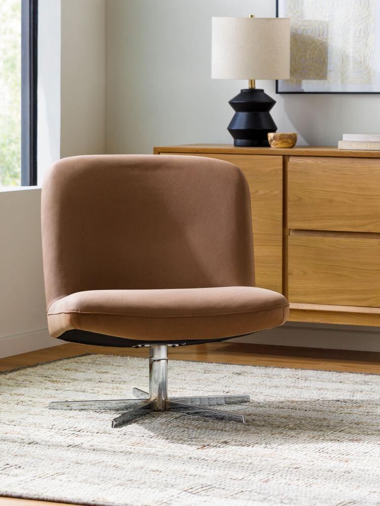 Surya Harpiste HPS-001 31"H x 28"W x 34"D Accent Chair