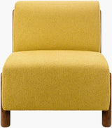 Surya Kenwood KNW-003 30"H x 34"W x 38"D Accent Chair