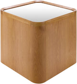 Surya Keres EES-001 Metallic - Copper Wood 18"H x 20"W x 20"D Furniture