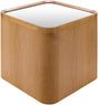 Surya Keres EES-001 Metallic - Copper Wood 18"H x 20"W x 20"D Furniture