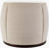 Surya Lanza LNZ-003 21"H x 24"W x 24"D Bench/Ottoman/Stool