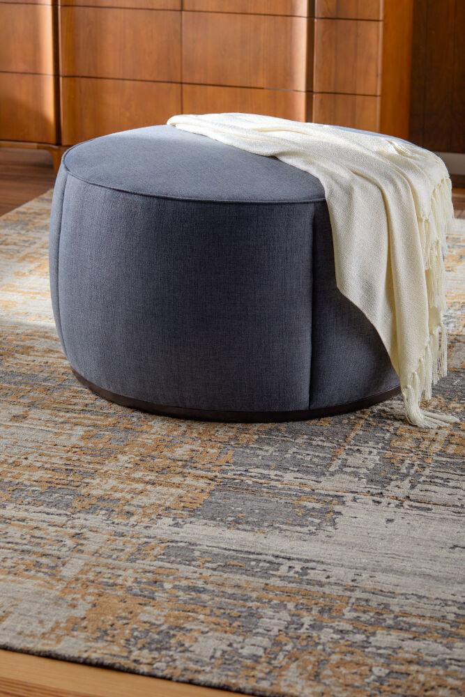 Surya Lanza LNZ-004 21"H x 36"W x 36"D Bench/Ottoman/Stool