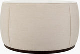 Surya Lanza LNZ-006 21"H x 36"W x 36"D Bench/Ottoman/Stool