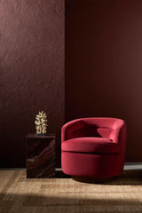 Surya Leigh LEG-001 29"H x 30"W x 32"D Accent Chair