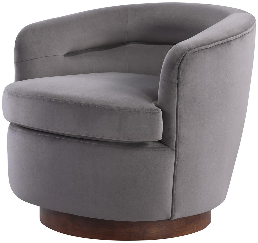 Surya Leigh LEG-003 29"H x 30"W x 32"D Swivel Chair