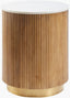 Surya Nems NMS-003 22"H x 18"W x 18"D Accent Table