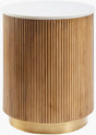 Surya Nems NMS-003 22"H x 18"W x 18"D Accent Table