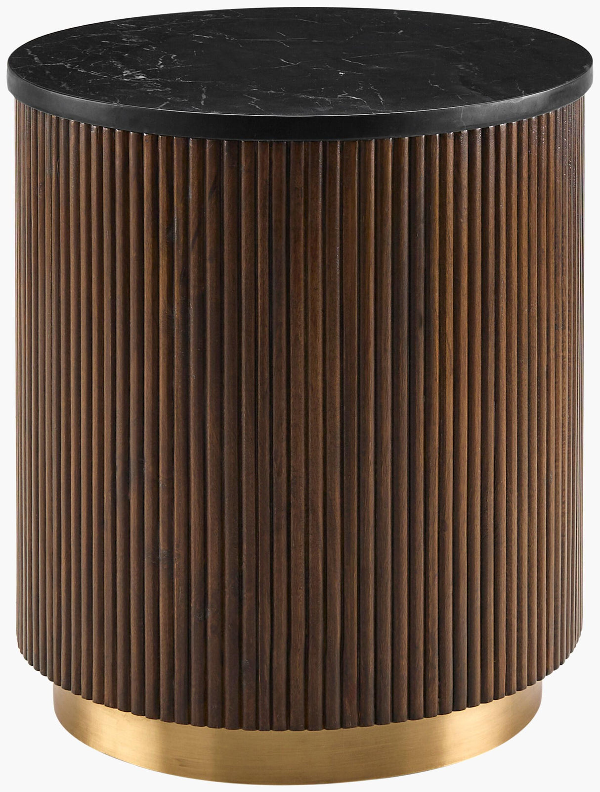 Surya Nems NMS-004 22"H x 18"W x 18"D Accent Table