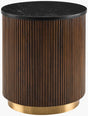 Surya Nems NMS-004 22"H x 18"W x 18"D Accent Table
