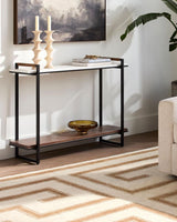 Surya Novelle NVEL-001 31"H x 12"W x 44"D Accent Table