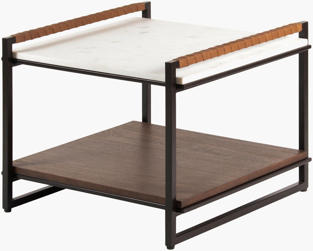 Surya Novelle NVEL-003 18"H x 24"W x 24"D Accent Table