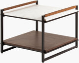 Surya Novelle NVEL-003 18"H x 24"W x 24"D Accent Table