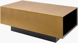 Surya Peaceful PEC-001 15"H x 37"W x 20"D Accent Table