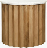 Surya Piestra PSTR-001 22"H x 24"W x 12"D Accent Table
