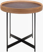 Surya Puck PUC-001 24"H x 24"W x 24"D Accent Table