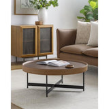Surya Puck PUC-002 17"H x 33"W x 33"D Furniture Piece