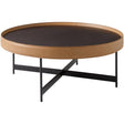 Surya Puck PUC-002 17"H x 33"W x 33"D Furniture Piece