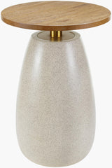 Surya Pupil PUP-001 25"H x 18"W x 18"D Accent Table