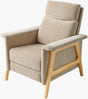 Livabliss Scot OCS-001 41"H x 34"W x 38"D Accent Chair