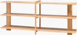 Surya Severo SVRO-003 33"H x 79"W x 18"D Shelving/Storage