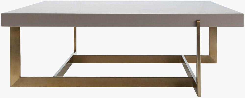 Surya Temy TEM-001 15"H x 44"W x 44"D Accent Table
